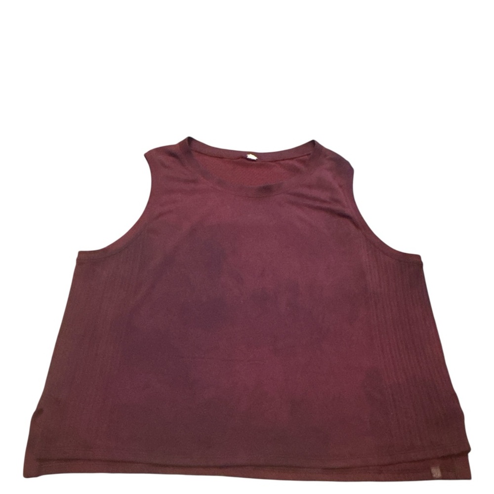 Lululemon Athletica Maroon Tank Top